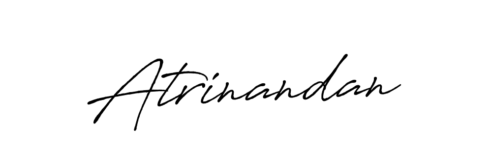 Design your own signature with our free online signature maker. With this signature software, you can create a handwritten (Antro_Vectra_Bolder) signature for name Atrinandan. Atrinandan signature style 7 images and pictures png