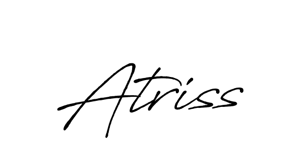 Best and Professional Signature Style for Atriss. Antro_Vectra_Bolder Best Signature Style Collection. Atriss signature style 7 images and pictures png