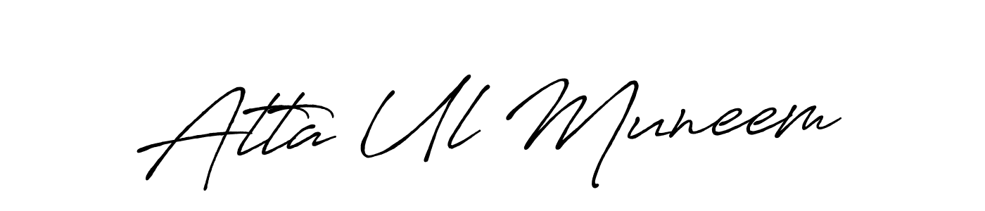 You can use this online signature creator to create a handwritten signature for the name Atta Ul Muneem. This is the best online autograph maker. Atta Ul Muneem signature style 7 images and pictures png