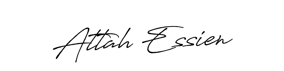 Once you've used our free online signature maker to create your best signature Antro_Vectra_Bolder style, it's time to enjoy all of the benefits that Attah Essien name signing documents. Attah Essien signature style 7 images and pictures png