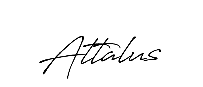 How to make Attalus name signature. Use Antro_Vectra_Bolder style for creating short signs online. This is the latest handwritten sign. Attalus signature style 7 images and pictures png