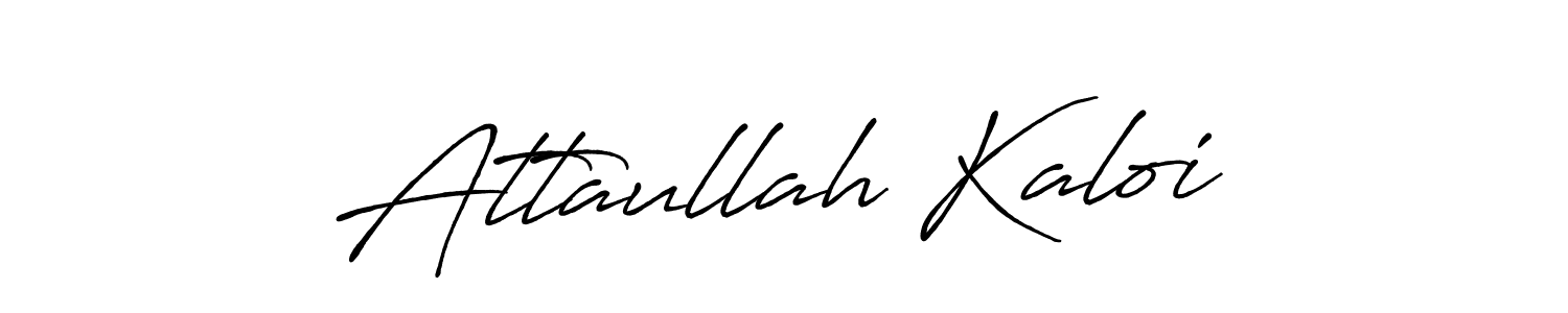 It looks lik you need a new signature style for name Attaullah Kaloi. Design unique handwritten (Antro_Vectra_Bolder) signature with our free signature maker in just a few clicks. Attaullah Kaloi signature style 7 images and pictures png