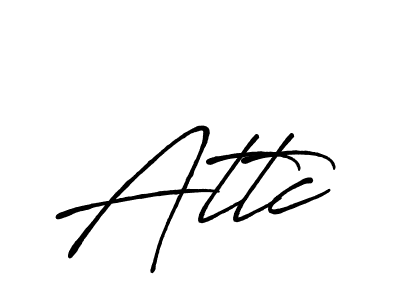 Also You can easily find your signature by using the search form. We will create Attc name handwritten signature images for you free of cost using Antro_Vectra_Bolder sign style. Attc signature style 7 images and pictures png