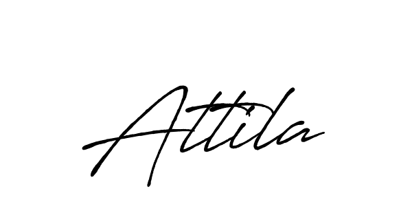 Create a beautiful signature design for name Attila. With this signature (Antro_Vectra_Bolder) fonts, you can make a handwritten signature for free. Attila signature style 7 images and pictures png