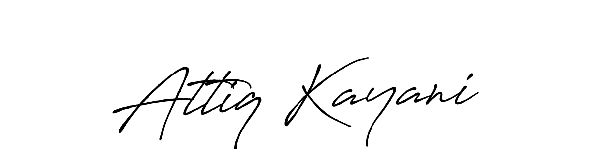 Also You can easily find your signature by using the search form. We will create Attiq Kayani name handwritten signature images for you free of cost using Antro_Vectra_Bolder sign style. Attiq Kayani signature style 7 images and pictures png