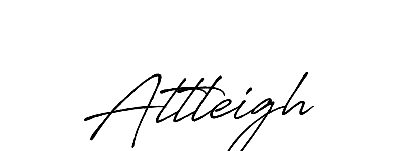 Also we have Attleigh name is the best signature style. Create professional handwritten signature collection using Antro_Vectra_Bolder autograph style. Attleigh signature style 7 images and pictures png