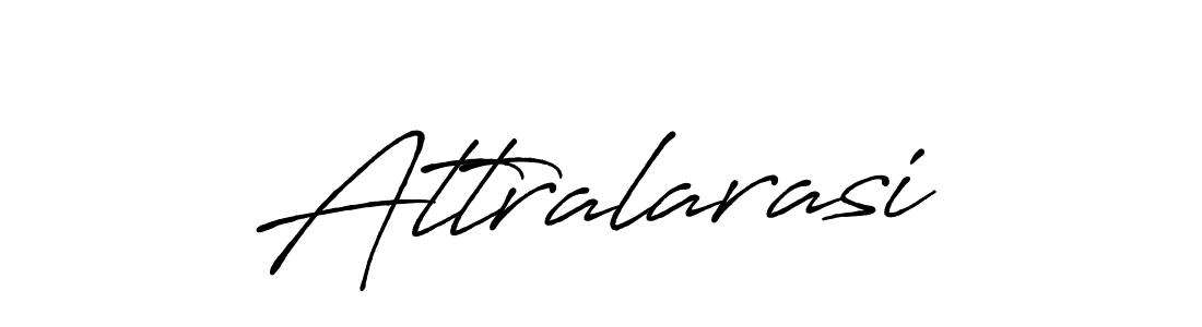 You can use this online signature creator to create a handwritten signature for the name Attralarasi. This is the best online autograph maker. Attralarasi signature style 7 images and pictures png