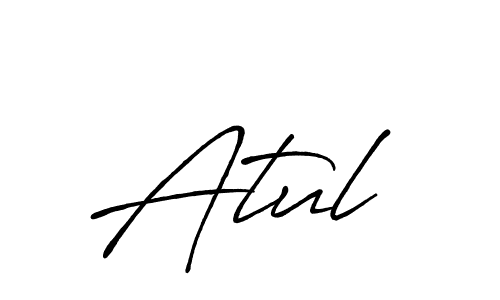 Atul  stylish signature style. Best Handwritten Sign (Antro_Vectra_Bolder) for my name. Handwritten Signature Collection Ideas for my name Atul . Atul  signature style 7 images and pictures png