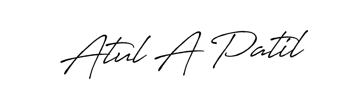 Similarly Antro_Vectra_Bolder is the best handwritten signature design. Signature creator online .You can use it as an online autograph creator for name Atul A Patil. Atul A Patil signature style 7 images and pictures png