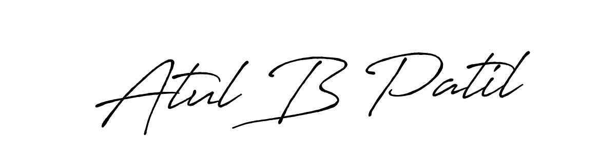 It looks lik you need a new signature style for name Atul B Patil. Design unique handwritten (Antro_Vectra_Bolder) signature with our free signature maker in just a few clicks. Atul B Patil signature style 7 images and pictures png