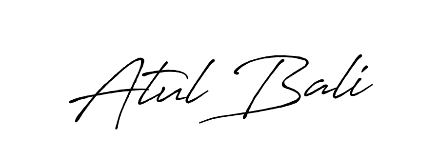 Similarly Antro_Vectra_Bolder is the best handwritten signature design. Signature creator online .You can use it as an online autograph creator for name Atul Bali. Atul Bali signature style 7 images and pictures png