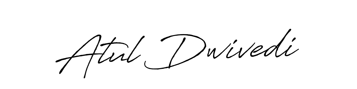 Design your own signature with our free online signature maker. With this signature software, you can create a handwritten (Antro_Vectra_Bolder) signature for name Atul Dwivedi. Atul Dwivedi signature style 7 images and pictures png