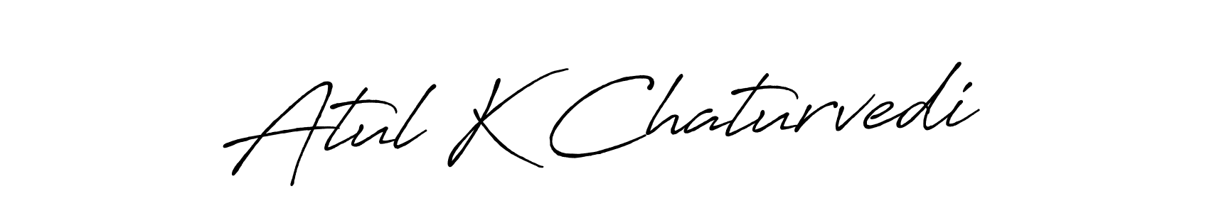 Similarly Antro_Vectra_Bolder is the best handwritten signature design. Signature creator online .You can use it as an online autograph creator for name Atul K Chaturvedi. Atul K Chaturvedi signature style 7 images and pictures png