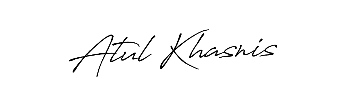 How to make Atul Khasnis signature? Antro_Vectra_Bolder is a professional autograph style. Create handwritten signature for Atul Khasnis name. Atul Khasnis signature style 7 images and pictures png