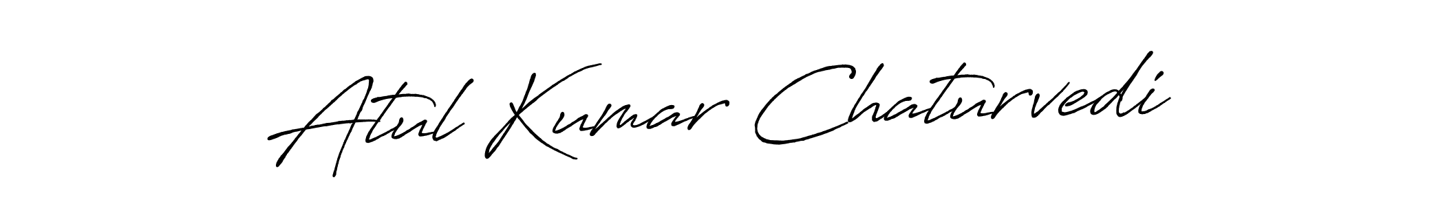 Atul Kumar Chaturvedi stylish signature style. Best Handwritten Sign (Antro_Vectra_Bolder) for my name. Handwritten Signature Collection Ideas for my name Atul Kumar Chaturvedi. Atul Kumar Chaturvedi signature style 7 images and pictures png