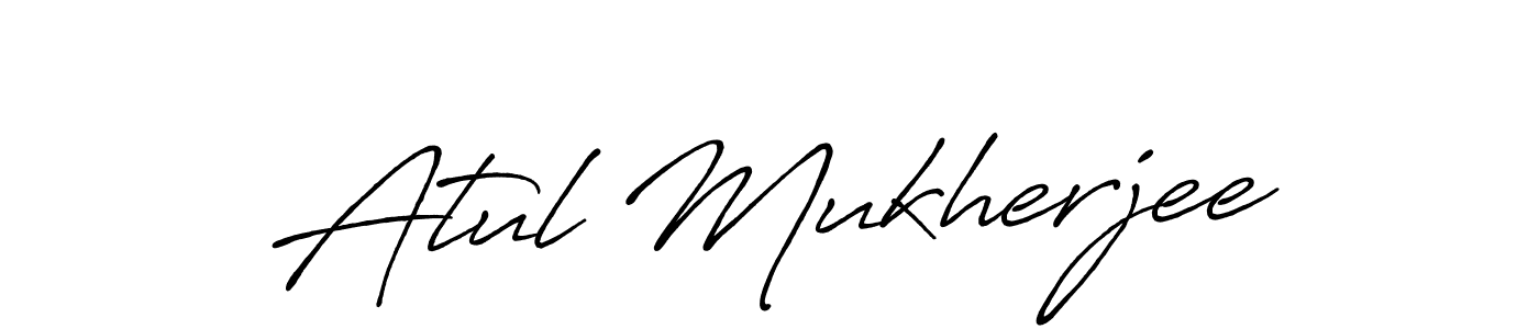How to make Atul Mukherjee signature? Antro_Vectra_Bolder is a professional autograph style. Create handwritten signature for Atul Mukherjee name. Atul Mukherjee signature style 7 images and pictures png