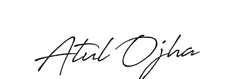 This is the best signature style for the Atul Ojha name. Also you like these signature font (Antro_Vectra_Bolder). Mix name signature. Atul Ojha signature style 7 images and pictures png