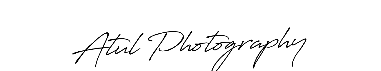 You should practise on your own different ways (Antro_Vectra_Bolder) to write your name (Atul Photography) in signature. don't let someone else do it for you. Atul Photography signature style 7 images and pictures png