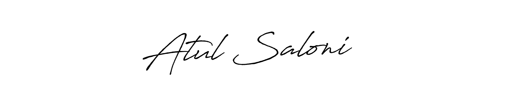 You can use this online signature creator to create a handwritten signature for the name Atul Saloni ❣️. This is the best online autograph maker. Atul Saloni ❣️ signature style 7 images and pictures png