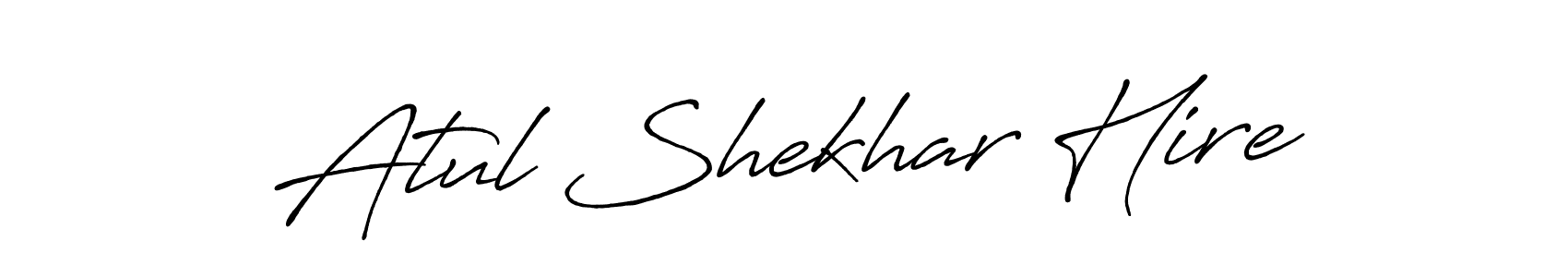 The best way (Antro_Vectra_Bolder) to make a short signature is to pick only two or three words in your name. The name Atul Shekhar Hire include a total of six letters. For converting this name. Atul Shekhar Hire signature style 7 images and pictures png
