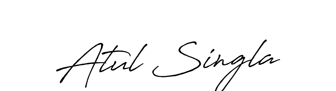 Make a short Atul Singla signature style. Manage your documents anywhere anytime using Antro_Vectra_Bolder. Create and add eSignatures, submit forms, share and send files easily. Atul Singla signature style 7 images and pictures png