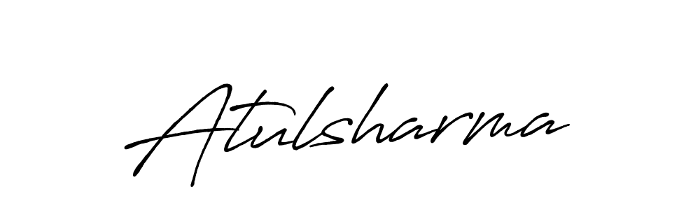 How to Draw Atulsharma signature style? Antro_Vectra_Bolder is a latest design signature styles for name Atulsharma. Atulsharma signature style 7 images and pictures png