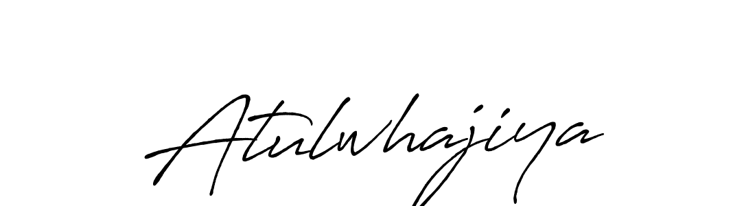 How to make Atulwhajiya signature? Antro_Vectra_Bolder is a professional autograph style. Create handwritten signature for Atulwhajiya name. Atulwhajiya signature style 7 images and pictures png