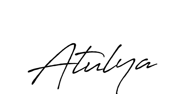 Also You can easily find your signature by using the search form. We will create Atulya name handwritten signature images for you free of cost using Antro_Vectra_Bolder sign style. Atulya signature style 7 images and pictures png