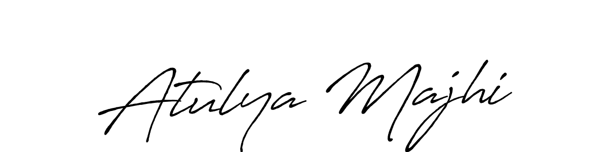 Use a signature maker to create a handwritten signature online. With this signature software, you can design (Antro_Vectra_Bolder) your own signature for name Atulya Majhi. Atulya Majhi signature style 7 images and pictures png