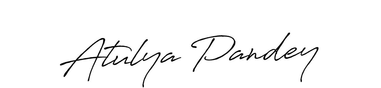 if you are searching for the best signature style for your name Atulya Pandey. so please give up your signature search. here we have designed multiple signature styles  using Antro_Vectra_Bolder. Atulya Pandey signature style 7 images and pictures png