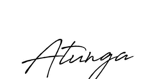 The best way (Antro_Vectra_Bolder) to make a short signature is to pick only two or three words in your name. The name Atunga include a total of six letters. For converting this name. Atunga signature style 7 images and pictures png