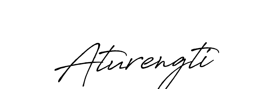 Make a beautiful signature design for name Aturengti. With this signature (Antro_Vectra_Bolder) style, you can create a handwritten signature for free. Aturengti signature style 7 images and pictures png