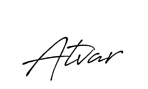 Create a beautiful signature design for name Atvar. With this signature (Antro_Vectra_Bolder) fonts, you can make a handwritten signature for free. Atvar signature style 7 images and pictures png