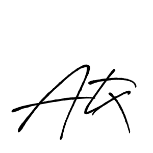 Create a beautiful signature design for name Atx. With this signature (Antro_Vectra_Bolder) fonts, you can make a handwritten signature for free. Atx signature style 7 images and pictures png