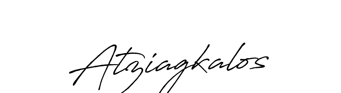 Also we have Atziagkalos name is the best signature style. Create professional handwritten signature collection using Antro_Vectra_Bolder autograph style. Atziagkalos signature style 7 images and pictures png