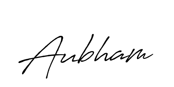 Once you've used our free online signature maker to create your best signature Antro_Vectra_Bolder style, it's time to enjoy all of the benefits that Aubham name signing documents. Aubham signature style 7 images and pictures png