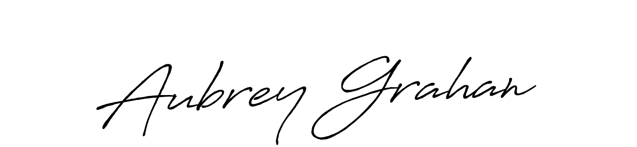 You should practise on your own different ways (Antro_Vectra_Bolder) to write your name (Aubrey Grahan) in signature. don't let someone else do it for you. Aubrey Grahan signature style 7 images and pictures png