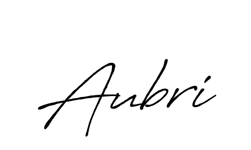 Use a signature maker to create a handwritten signature online. With this signature software, you can design (Antro_Vectra_Bolder) your own signature for name Aubri. Aubri signature style 7 images and pictures png