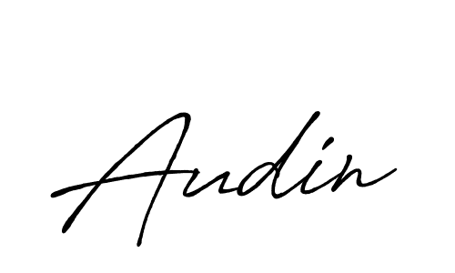 You should practise on your own different ways (Antro_Vectra_Bolder) to write your name (Audin) in signature. don't let someone else do it for you. Audin signature style 7 images and pictures png