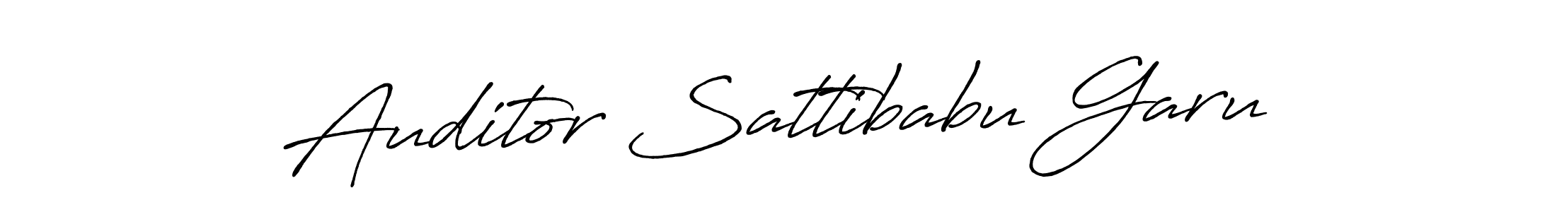 if you are searching for the best signature style for your name Auditor Sattibabu Garu. so please give up your signature search. here we have designed multiple signature styles  using Antro_Vectra_Bolder. Auditor Sattibabu Garu signature style 7 images and pictures png