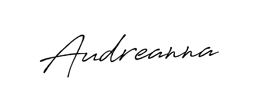 You can use this online signature creator to create a handwritten signature for the name Audreanna. This is the best online autograph maker. Audreanna signature style 7 images and pictures png