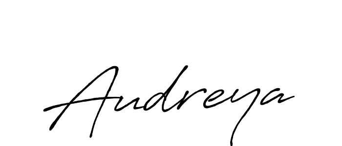 Also You can easily find your signature by using the search form. We will create Audreya name handwritten signature images for you free of cost using Antro_Vectra_Bolder sign style. Audreya signature style 7 images and pictures png