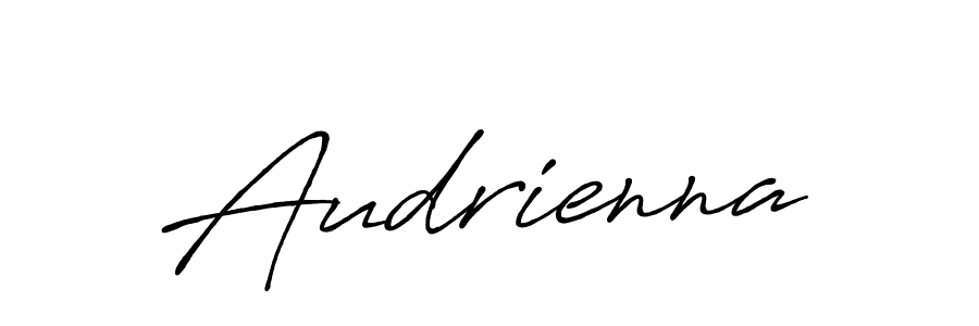 It looks lik you need a new signature style for name Audrienna. Design unique handwritten (Antro_Vectra_Bolder) signature with our free signature maker in just a few clicks. Audrienna signature style 7 images and pictures png