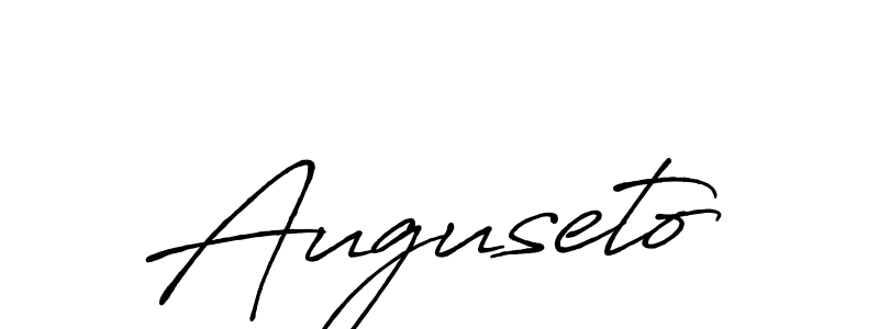 Make a beautiful signature design for name Auguseto. Use this online signature maker to create a handwritten signature for free. Auguseto signature style 7 images and pictures png