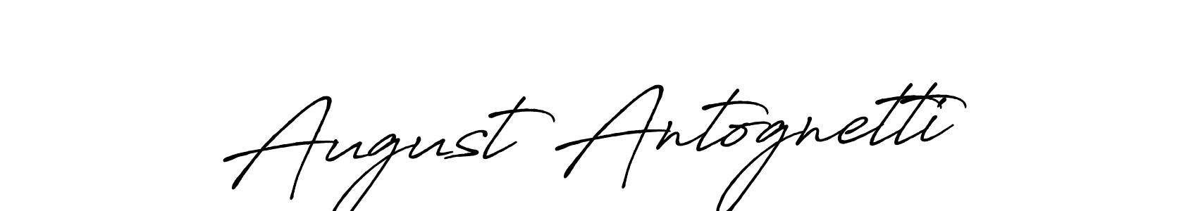 Make a short August Antognetti signature style. Manage your documents anywhere anytime using Antro_Vectra_Bolder. Create and add eSignatures, submit forms, share and send files easily. August Antognetti signature style 7 images and pictures png