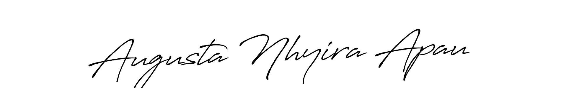 Make a short Augusta Nhyira Apau signature style. Manage your documents anywhere anytime using Antro_Vectra_Bolder. Create and add eSignatures, submit forms, share and send files easily. Augusta Nhyira Apau signature style 7 images and pictures png