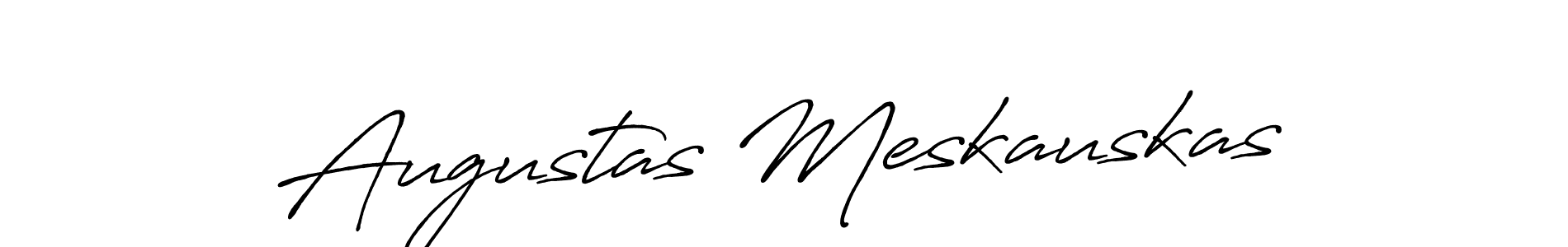 if you are searching for the best signature style for your name Augustas Meskauskas. so please give up your signature search. here we have designed multiple signature styles  using Antro_Vectra_Bolder. Augustas Meskauskas signature style 7 images and pictures png