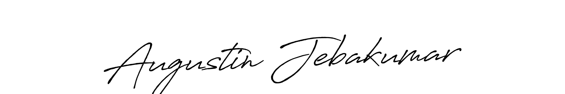 You should practise on your own different ways (Antro_Vectra_Bolder) to write your name (Augustin Jebakumar) in signature. don't let someone else do it for you. Augustin Jebakumar signature style 7 images and pictures png