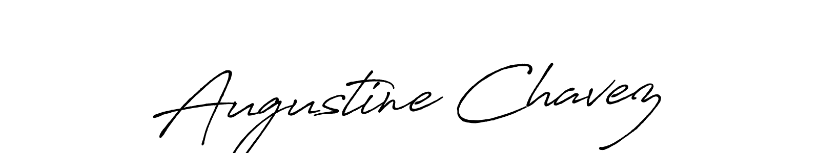 How to make Augustine Chavez name signature. Use Antro_Vectra_Bolder style for creating short signs online. This is the latest handwritten sign. Augustine Chavez signature style 7 images and pictures png