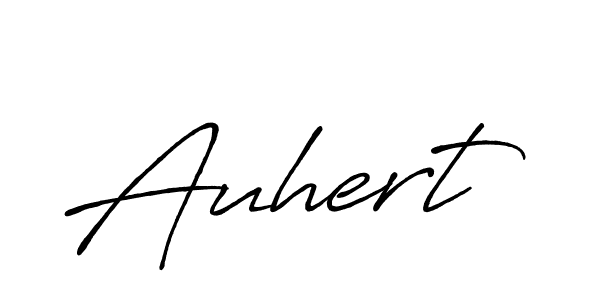 Create a beautiful signature design for name Auhert. With this signature (Antro_Vectra_Bolder) fonts, you can make a handwritten signature for free. Auhert signature style 7 images and pictures png